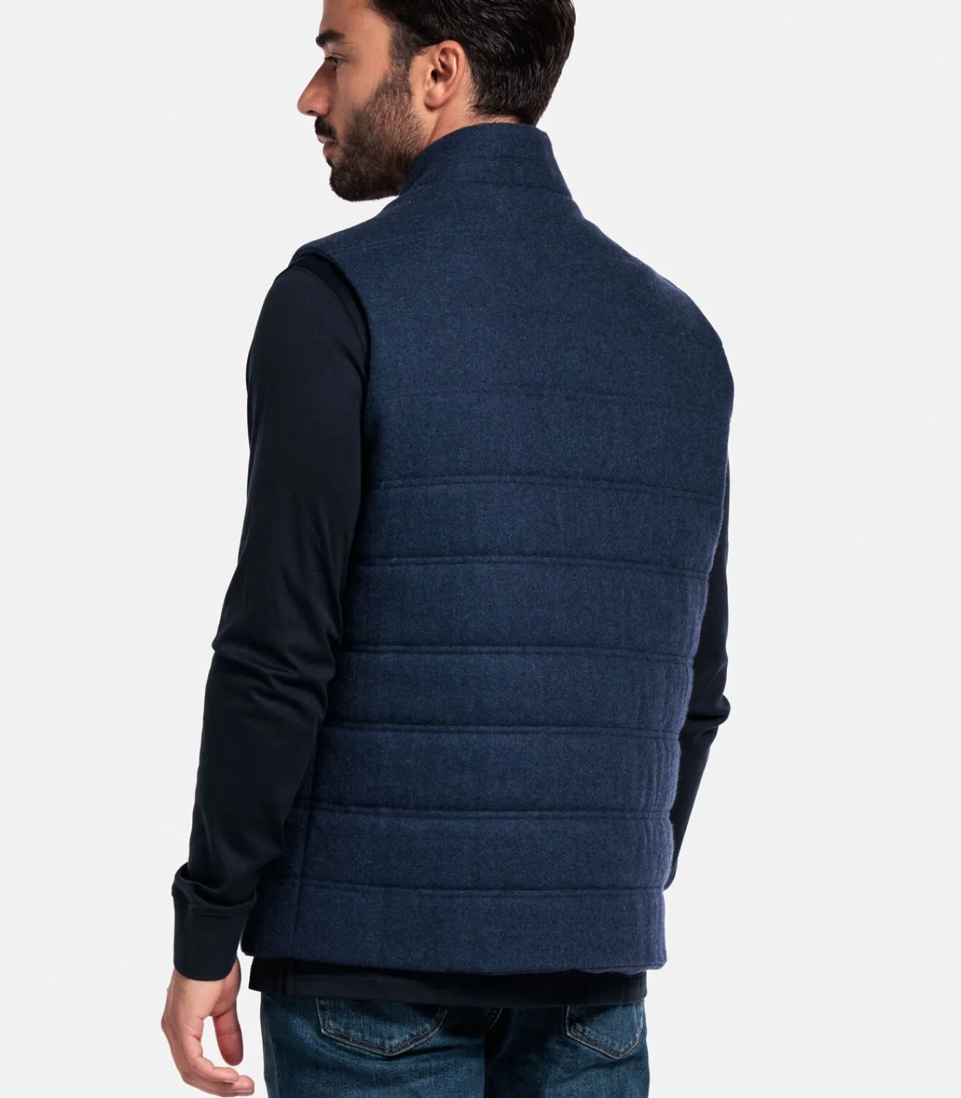 Heren Giordano Owen Bodywarmer - Navy