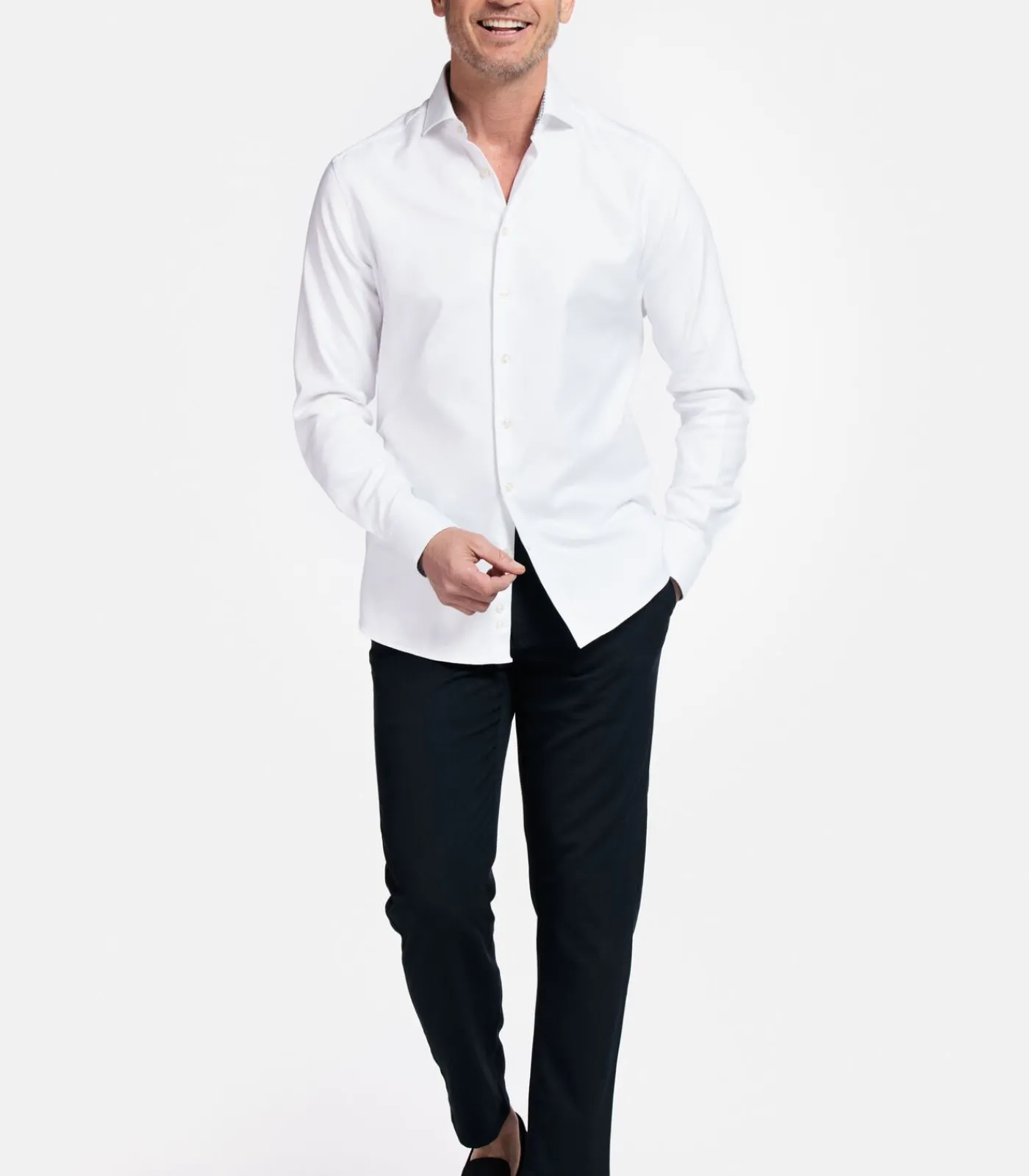 Heren Giordano Verona Overhemd – Wit