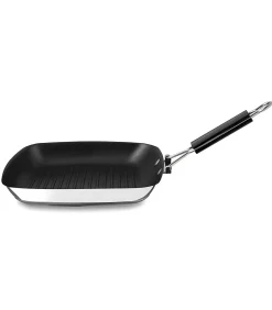 Hot Glamour Diamond Grillpan 28x28cm (z/Deksel) Potten & Pannen
