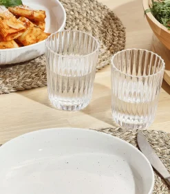 Hot Glas 26cl Blossom - set/4 Glazen & Karaffen