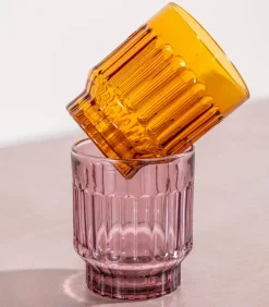 Sale Glas 30cl roze Tone - set/4 Glazen & Karaffen