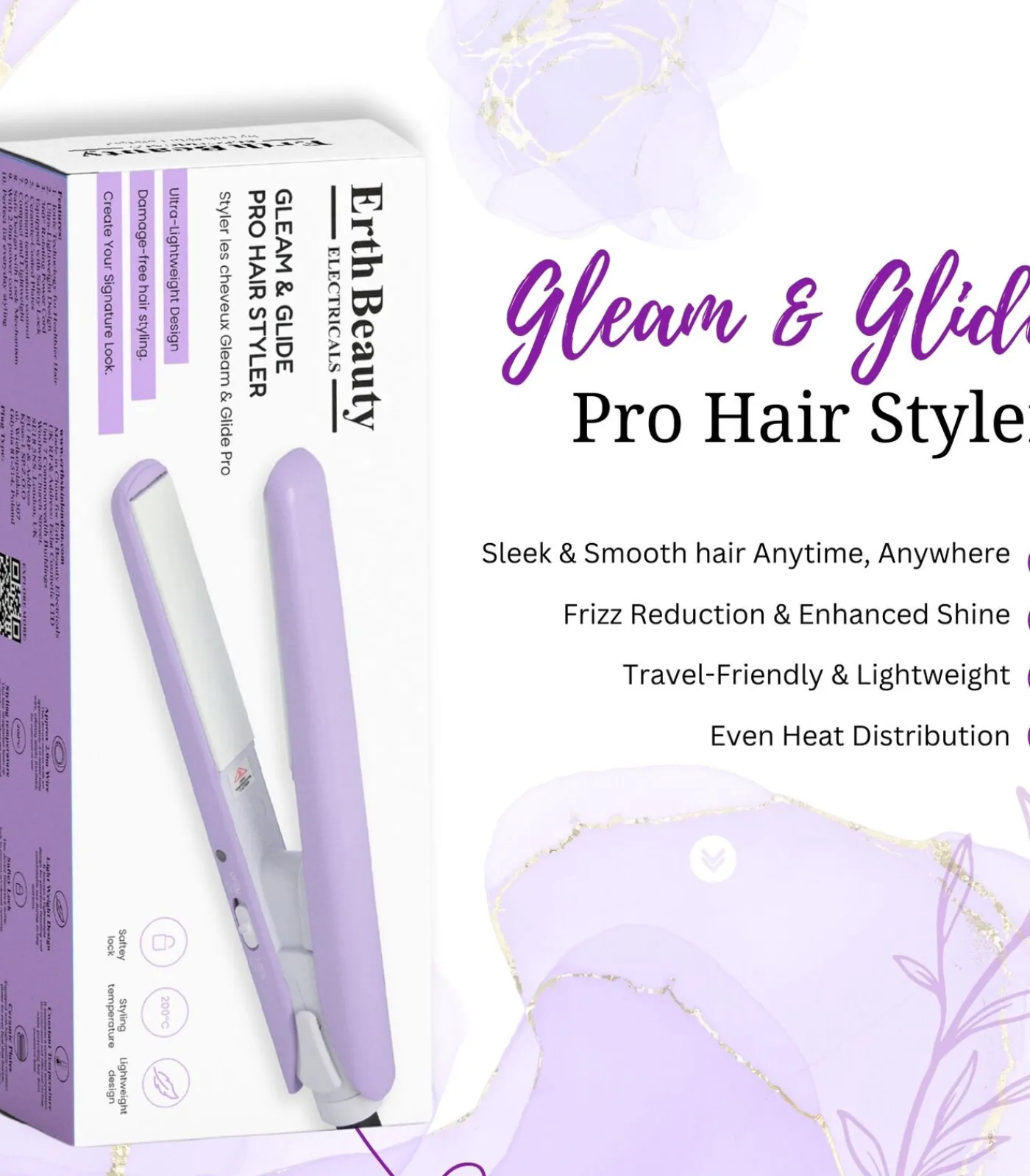 Best GLEAM & GLIDE PRO HAARSTYLER Gezichtsverzorgings Accessoires