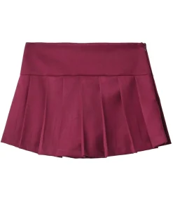 DAMES HINNOMINATE Gonna Corta Pantaloncino A Pieghe