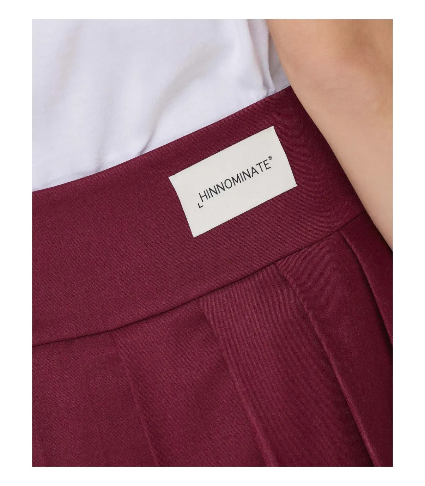 DAMES HINNOMINATE Gonna Corta Pantaloncino A Pieghe