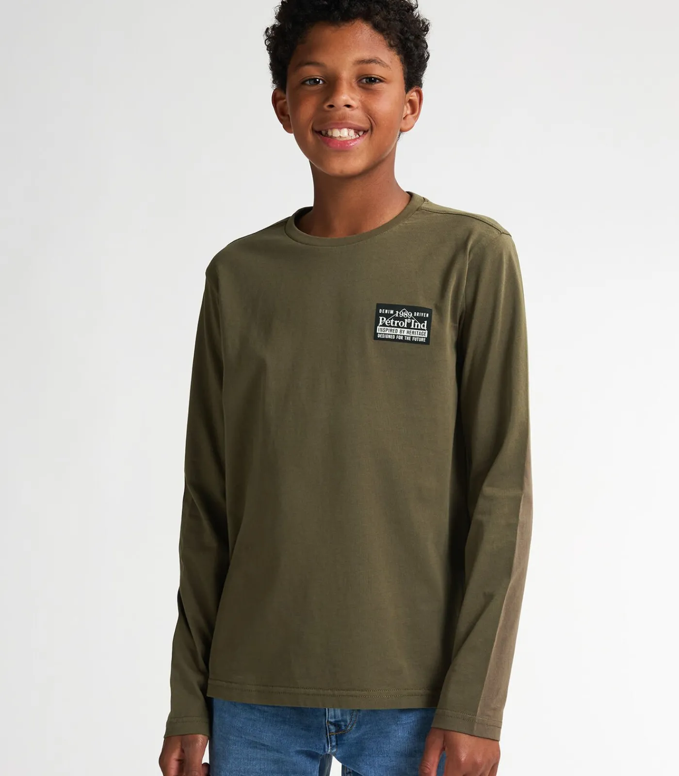 Outlet Grafische T-shirts Green Mountain Kinderen T-Shirts & Polo's