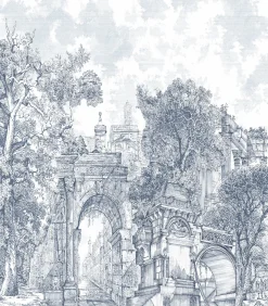 New Fotobehang Rivington Folly Firework Wanddecoratie