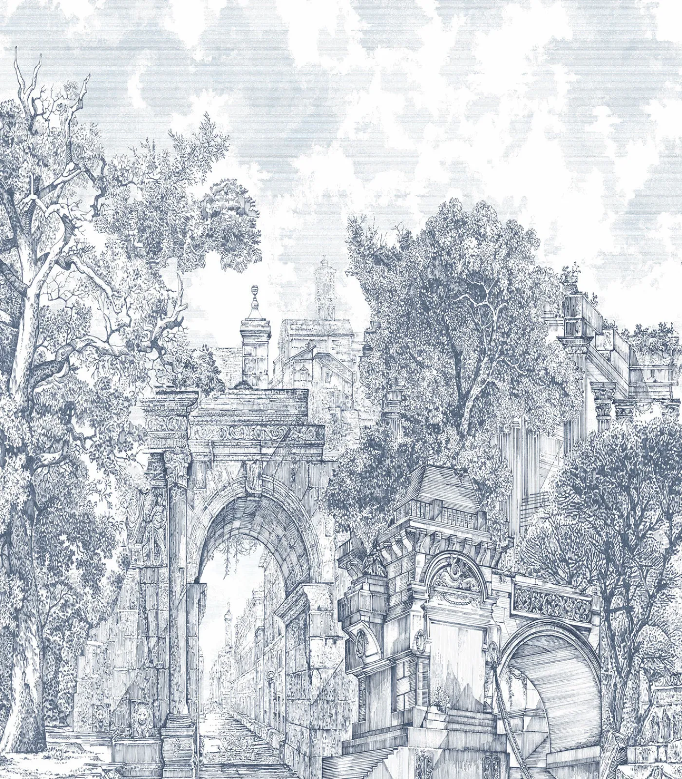 New Fotobehang Rivington Folly Firework Wanddecoratie