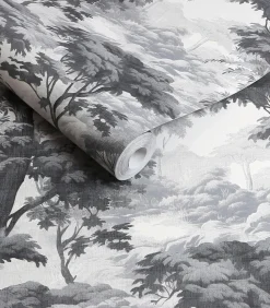 Graham & Brown Vliesbehang Bobart's Garden Monochrome