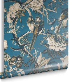 Graham & Brown Vliesbehang Perrow Blue