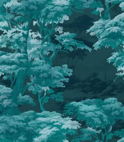 New Vliesbehang Bobart's Garden Midnight Wanddecoratie