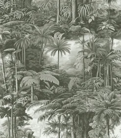 Clearance Vliesbehang Benmore Ridge Monochrome Wanddecoratie