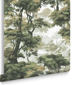 Online Vliesbehang Bobart's Garden Lush Green Wanddecoratie