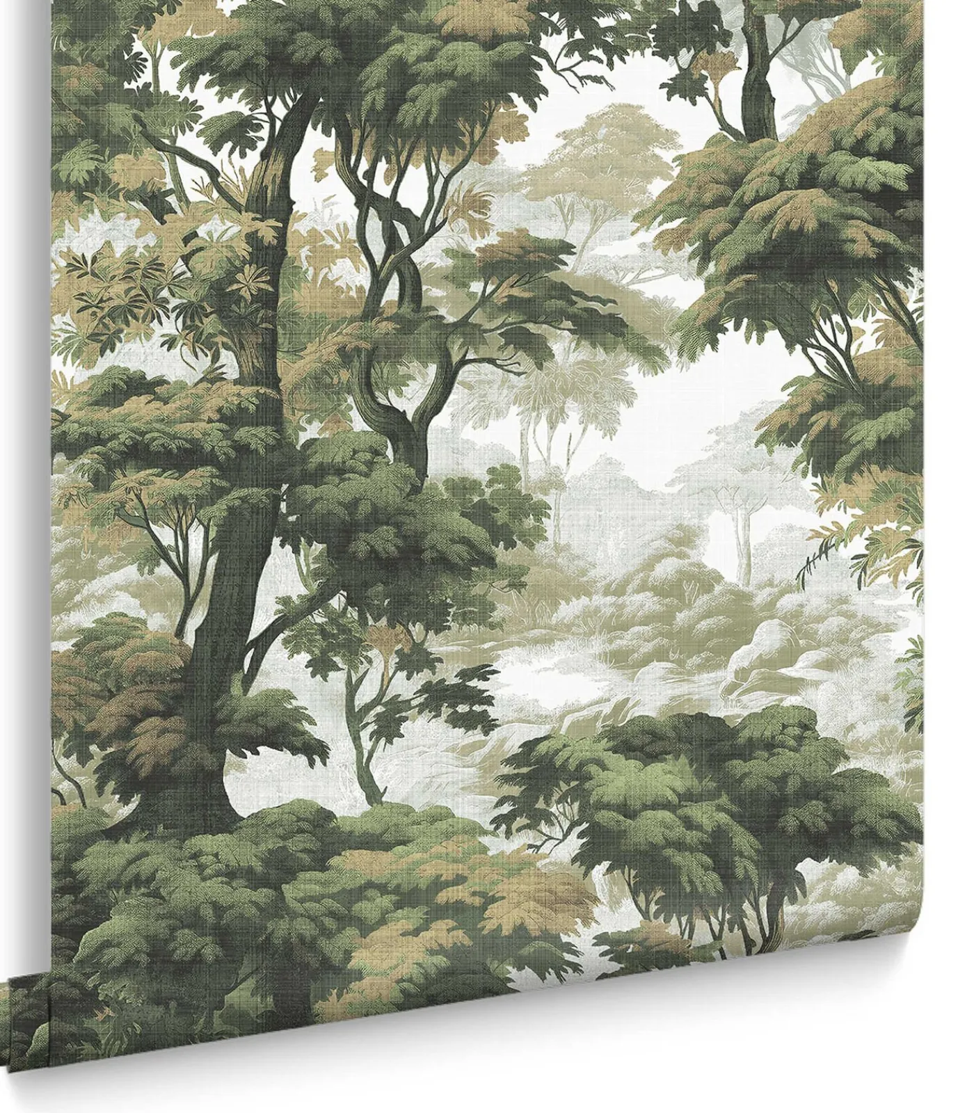 Online Vliesbehang Bobart's Garden Lush Green Wanddecoratie