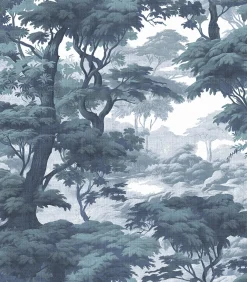 Outlet Vliesbehang Bobart's Garden Sundown Wanddecoratie