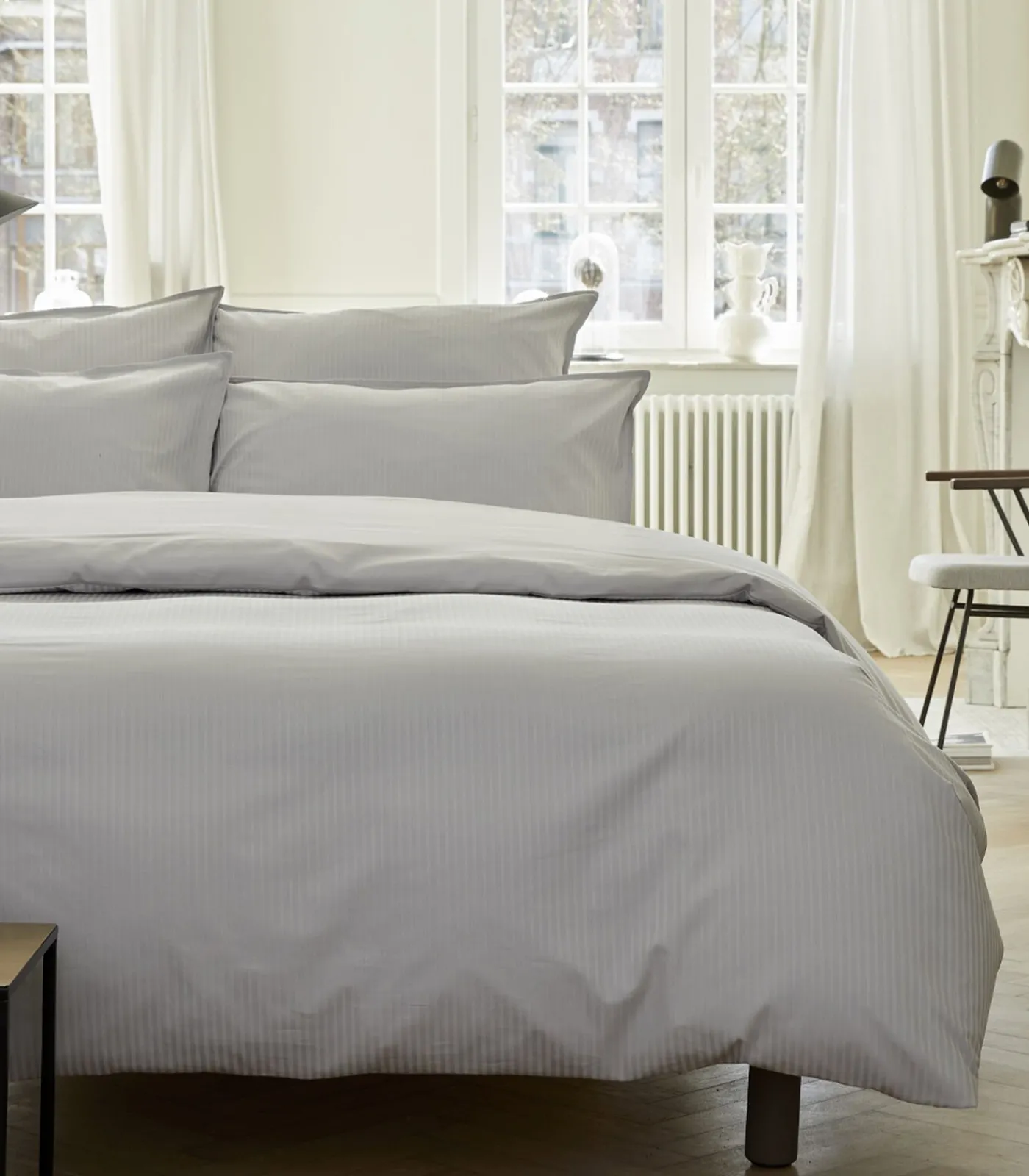 Best Grand Hotel - Effen laken in katoen satijn 180x290 Lakens