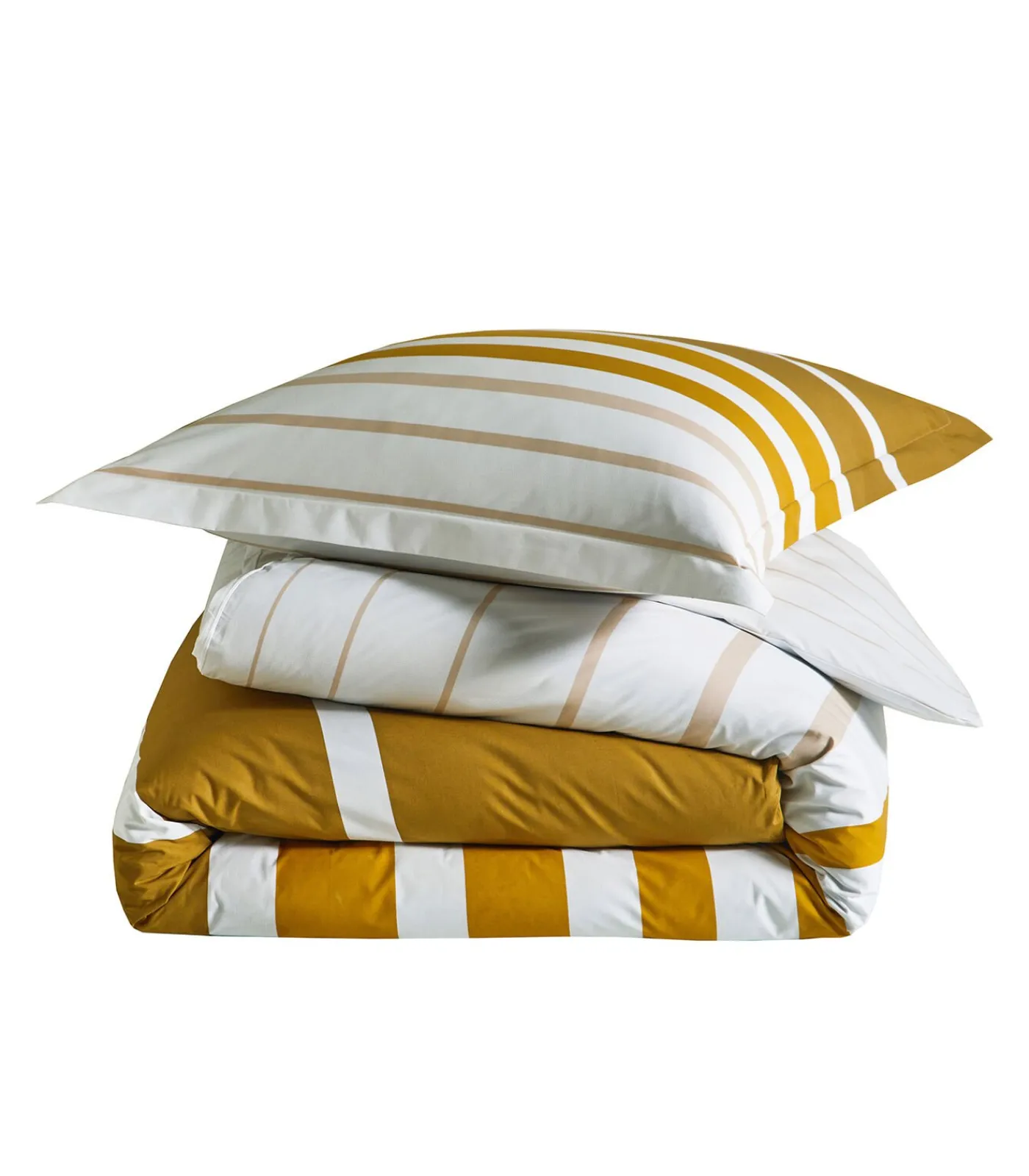 Hot GRAND LARGE Ocre - Kussensloop Perkaal katoen Kussenslopen