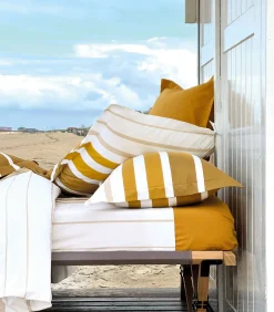 Hot GRAND LARGE Ocre - Laken Perkaal Katoen Lakens