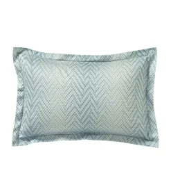 GRAVITY Bleu Céleste - Kussensloop Satijn Katoen Kussenslopen