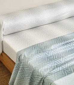 Discount GRAVITY Bleu Céleste - Laken Satijn katoen Lakens