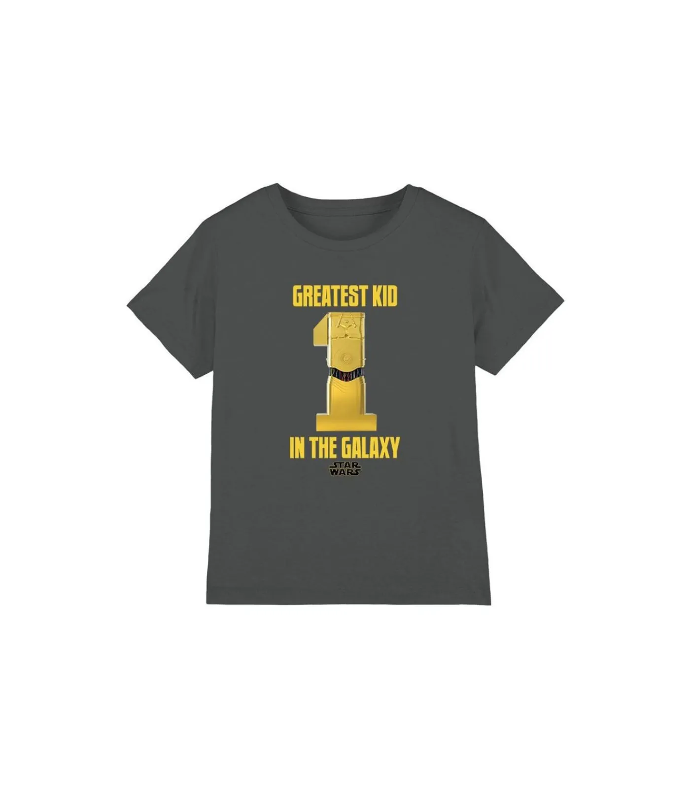 Kinderen Star Wars GREATEST KID - T-shirt - Donkergrijs