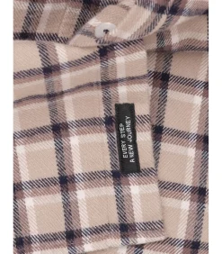 Clearance Grijs geruit overhemd voor heren Heren Hemden