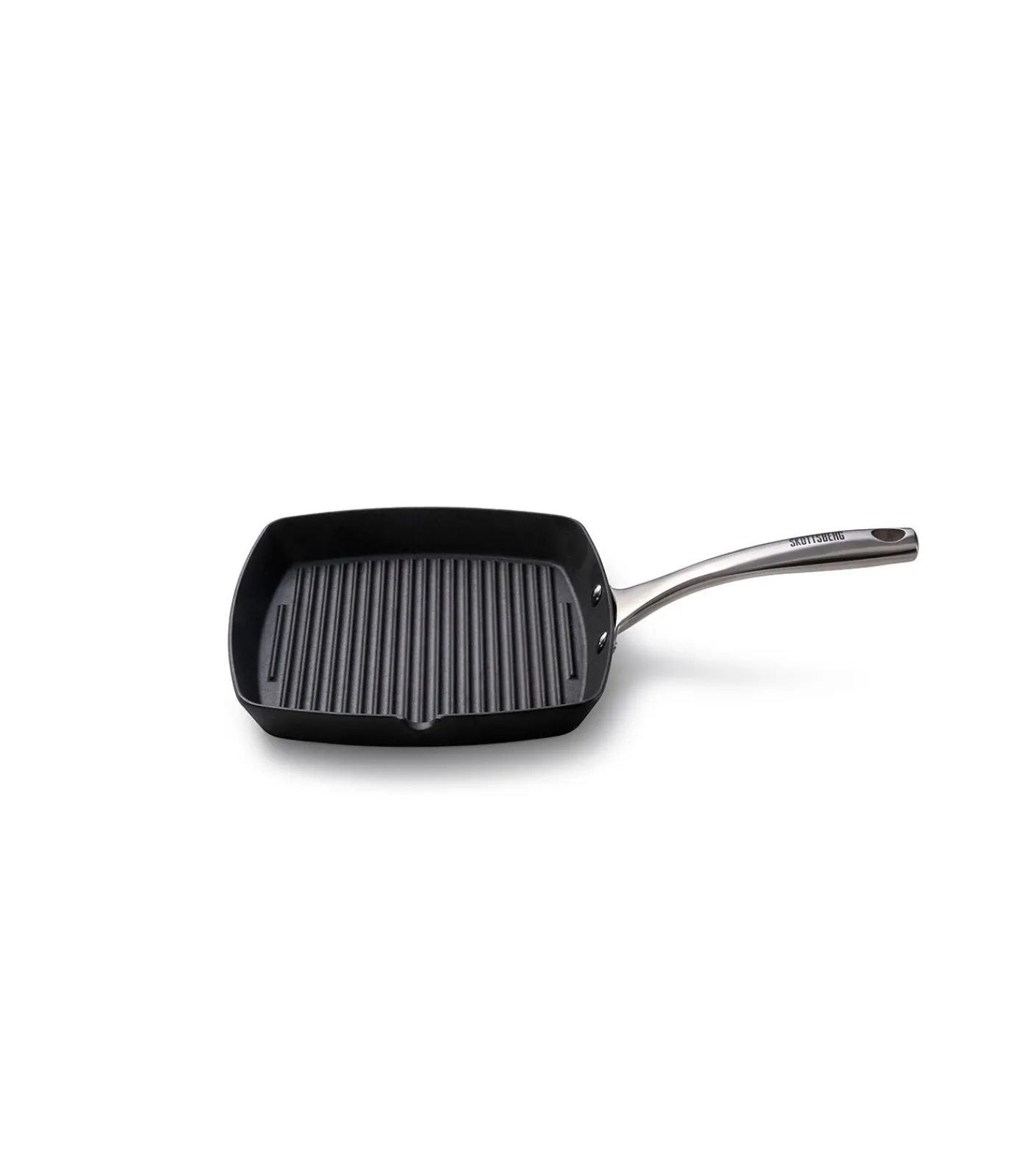 SKOTTSBERG Grillpan Gietijzer 24 x 24 cm Cast Iron - alle warmtebronnen - Inductie