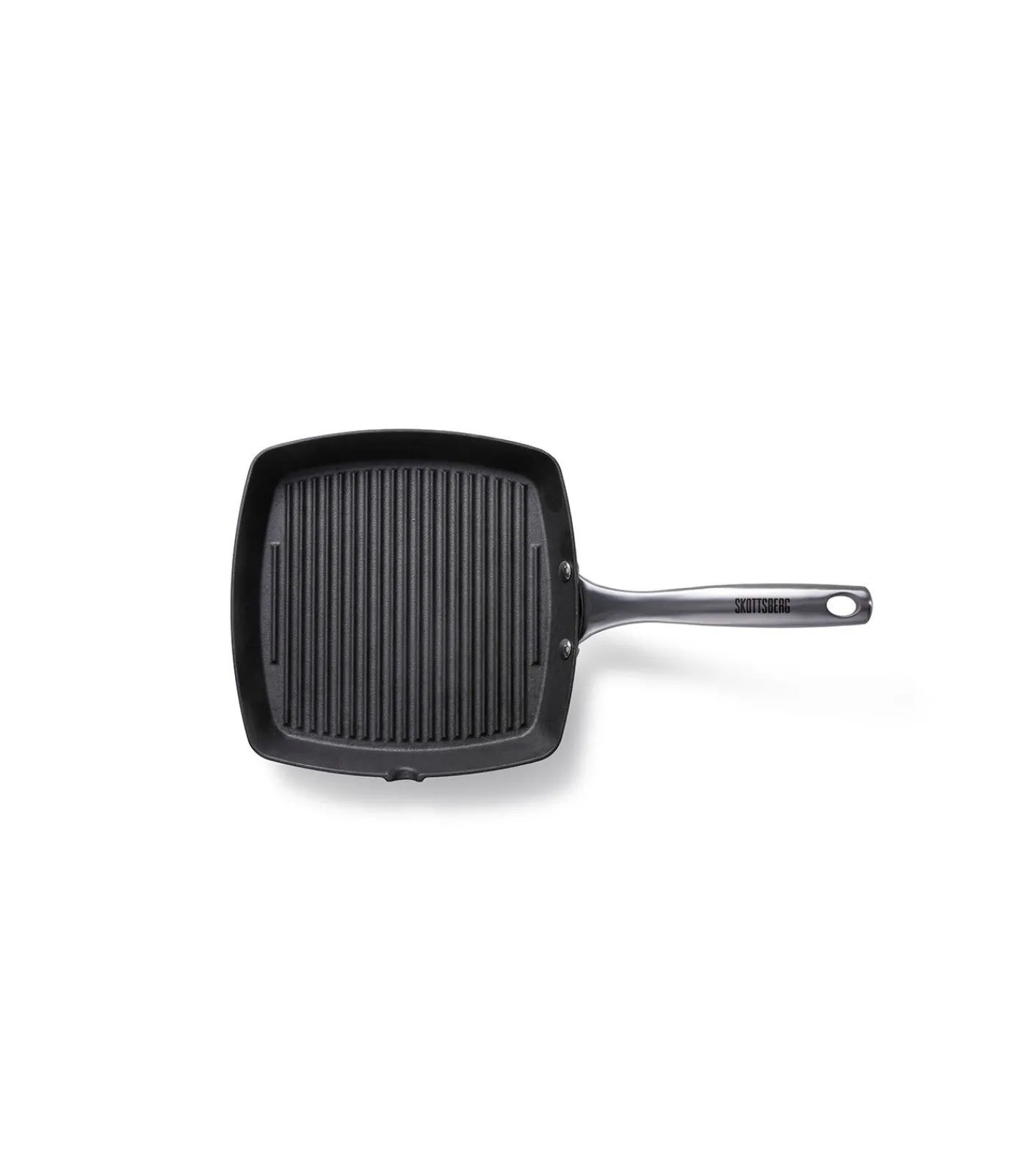 SKOTTSBERG Grillpan Gietijzer 24 x 24 cm Cast Iron - alle warmtebronnen - Inductie