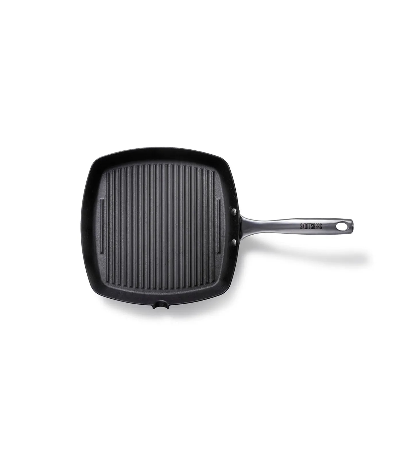 SKOTTSBERG Grillpan Gietijzer 28 x 28 cm Cast Iron - alle warmtebronnen - Inductie