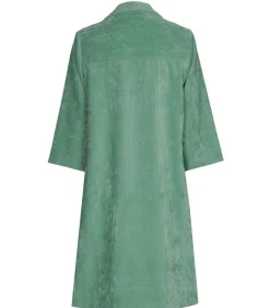 DAMES Marie Méro Groen kleedje in velours