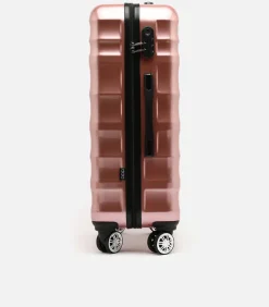 Misako Grote koffer Man London Roze