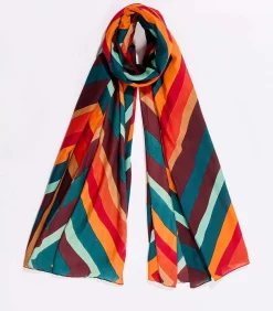 DAMES La Fiancée Grote luchtige katoenen sjaal ABELA