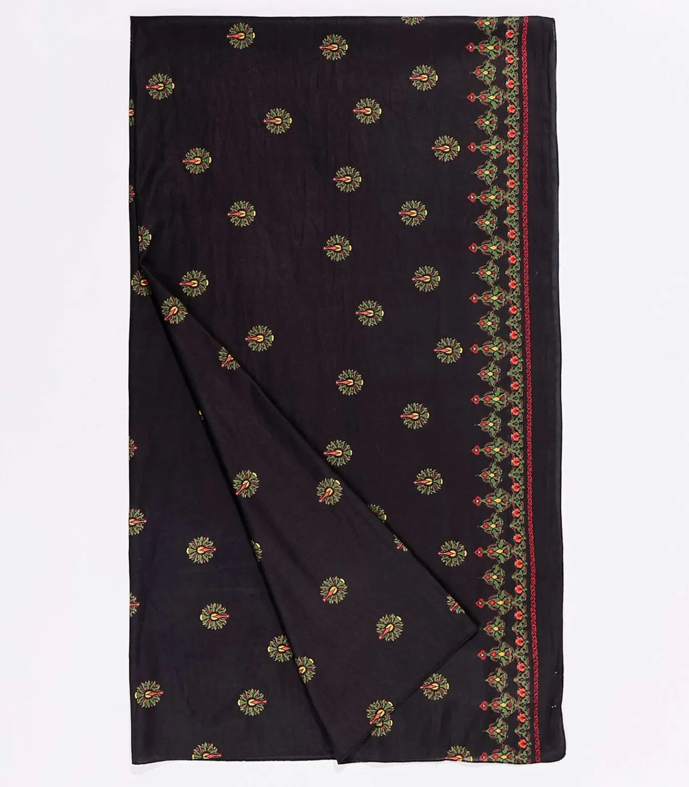 DAMES La Fiancée Grote luchtige katoenen sjaal ABELA