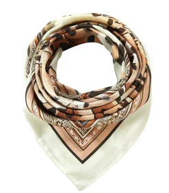 Best Grote vierkante zijden sjaal Original Leopard Zoé DAMES Sjaals