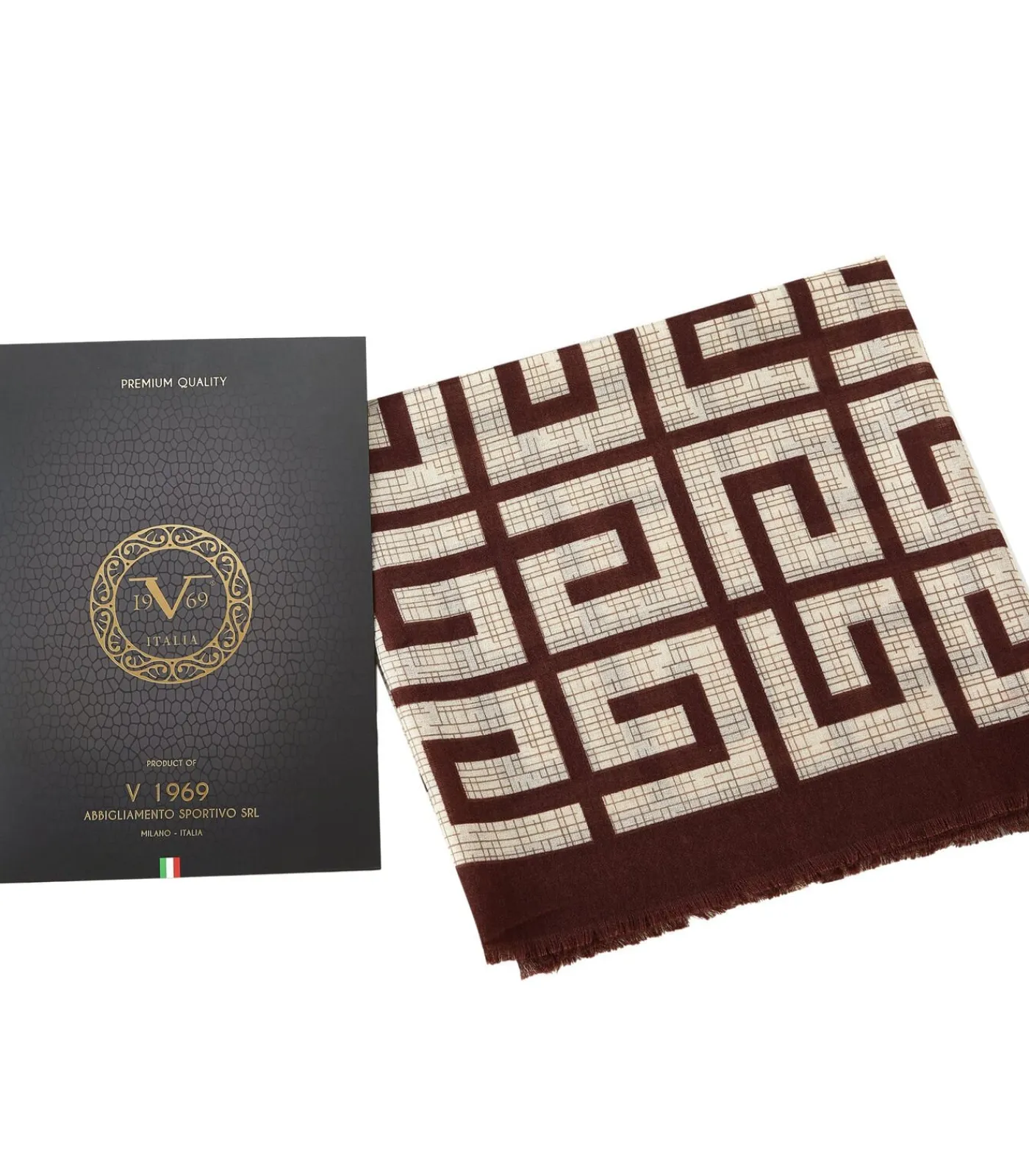 DAMES V1969 Grote zwarte sjaal