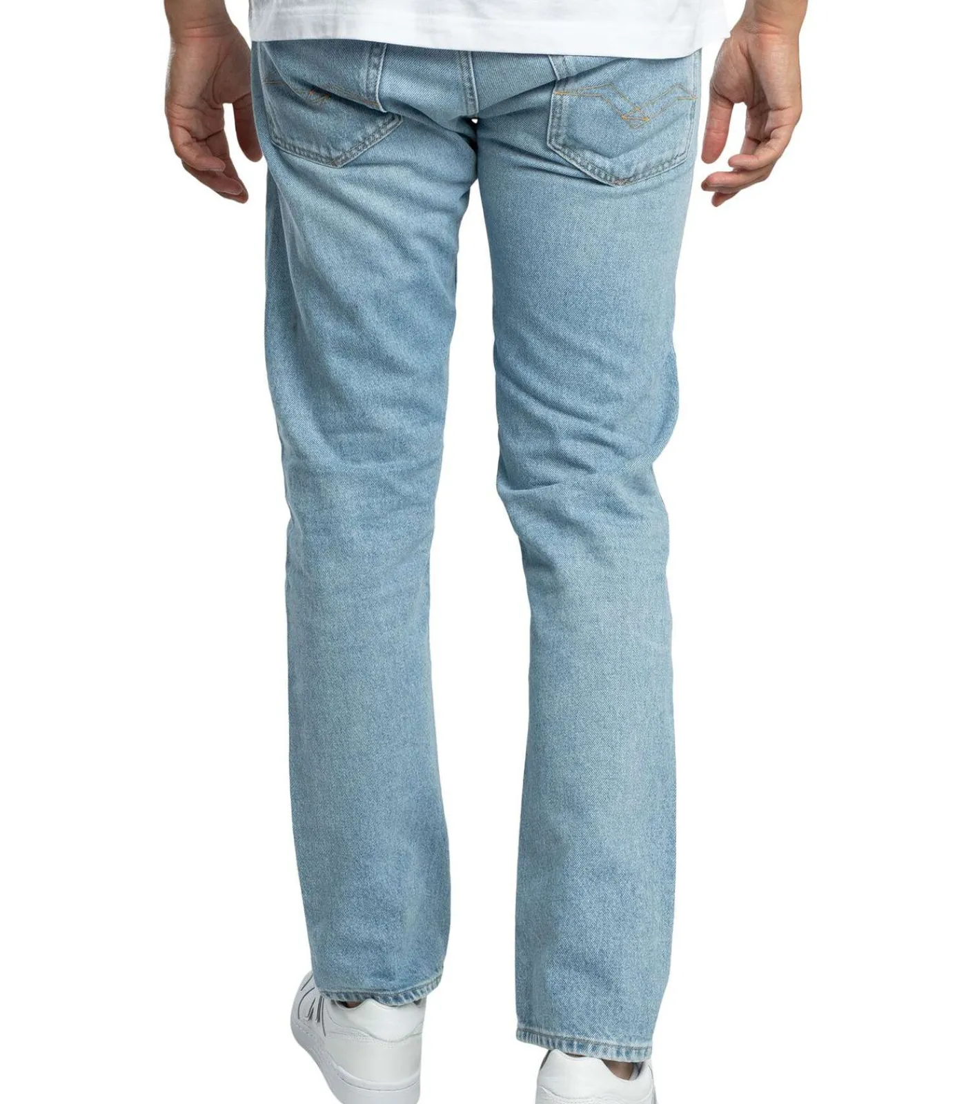 Heren Replay Grover Straight Fit Jeans