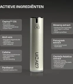 LAYZIN Haargroei Set minder haaruitval en meer haargroei