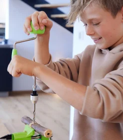 Kinderen Haba Terra Kids - Handdraaiboor voor jonge avonturiers en knutselaars