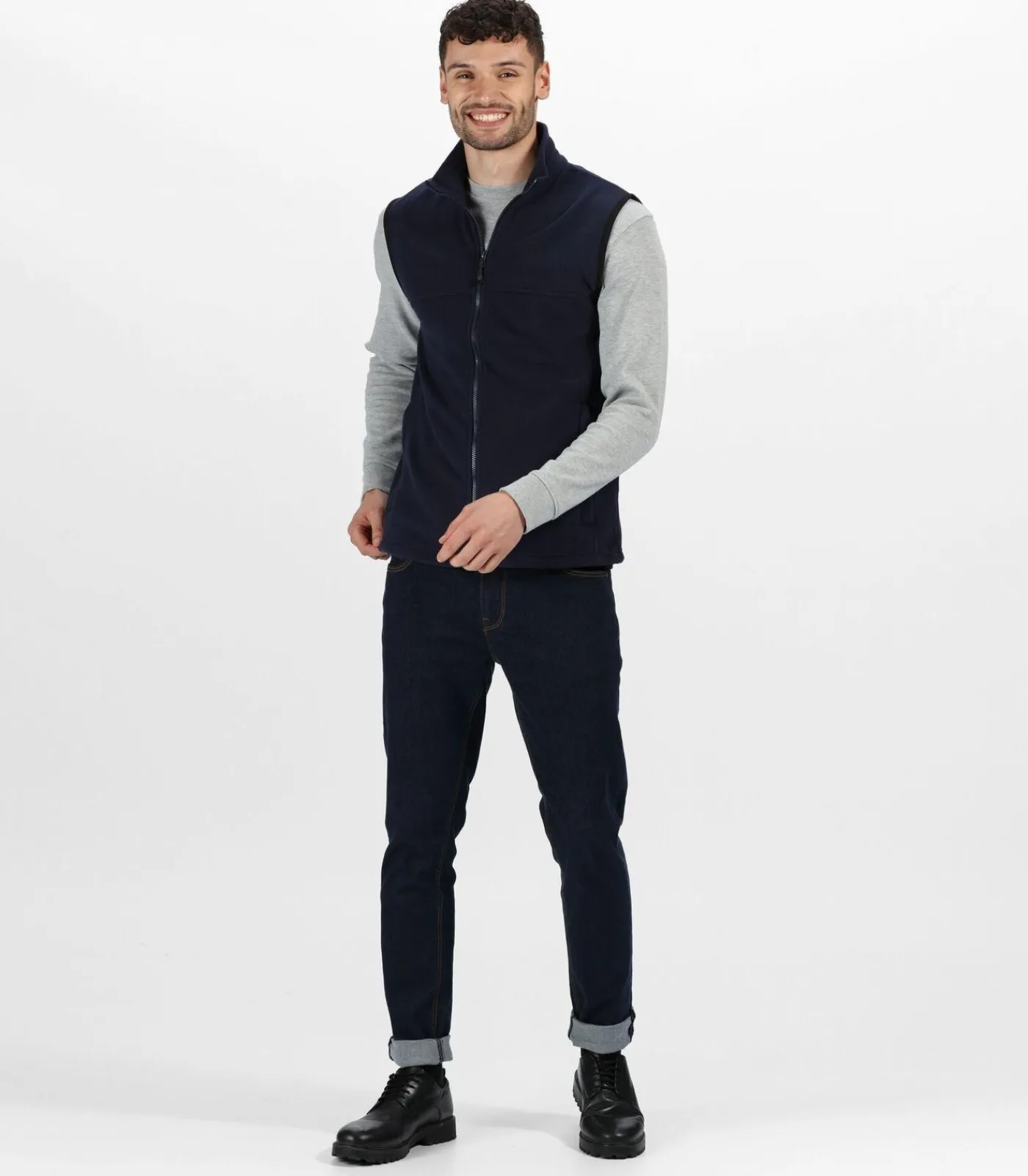 Heren Regatta HABER II - Body Warmer - Marineblauw