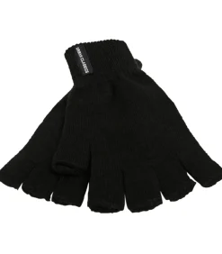 DAMES Urban Classics HALF FINGER - Handschoenen - Zwart