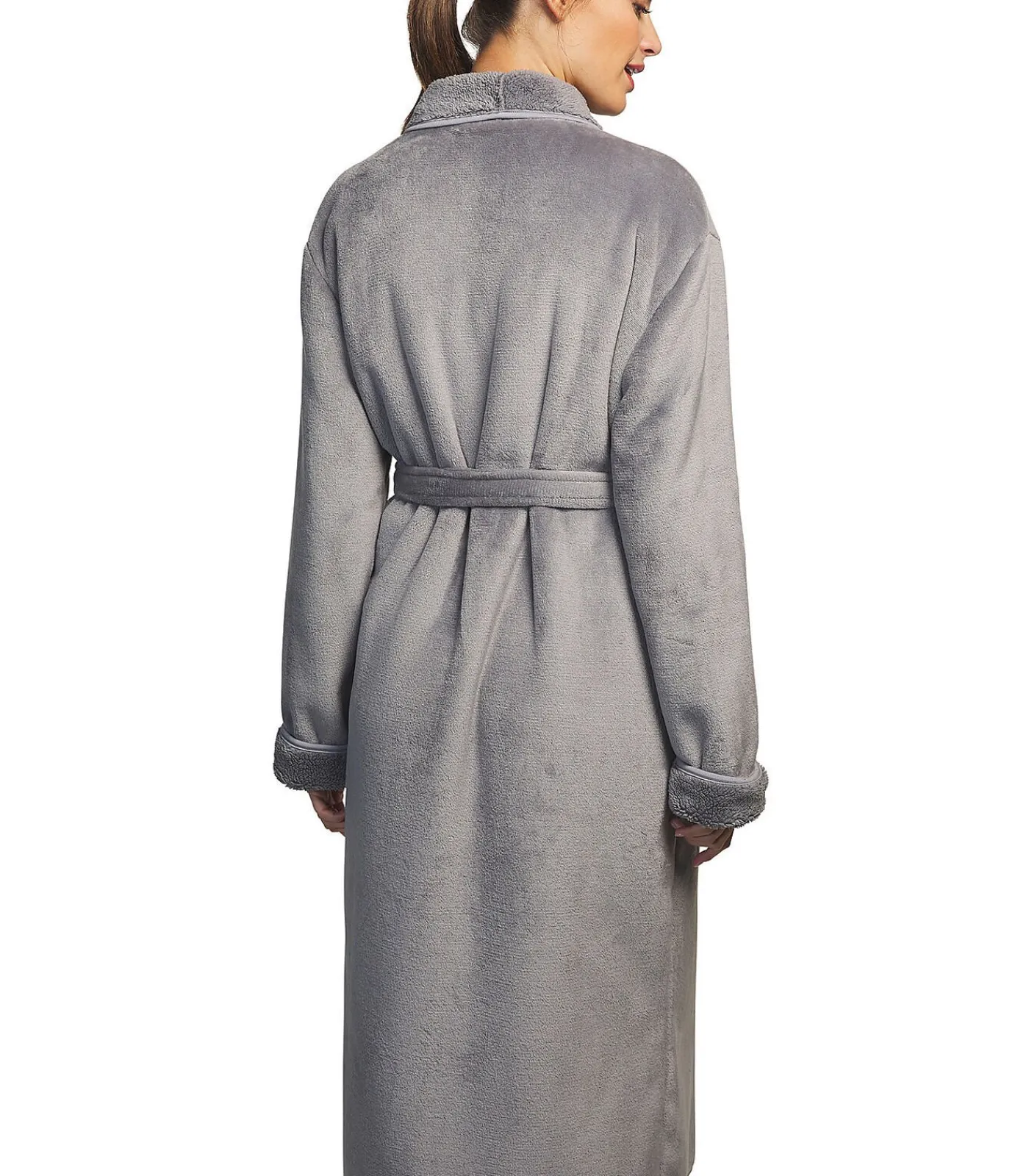 Sale Halflange badjas Supersoft DAMES Badjassen