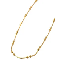 DAMES MES BIJOUX Halsketting "Oria" Zilver 925 / 1000 en verguld