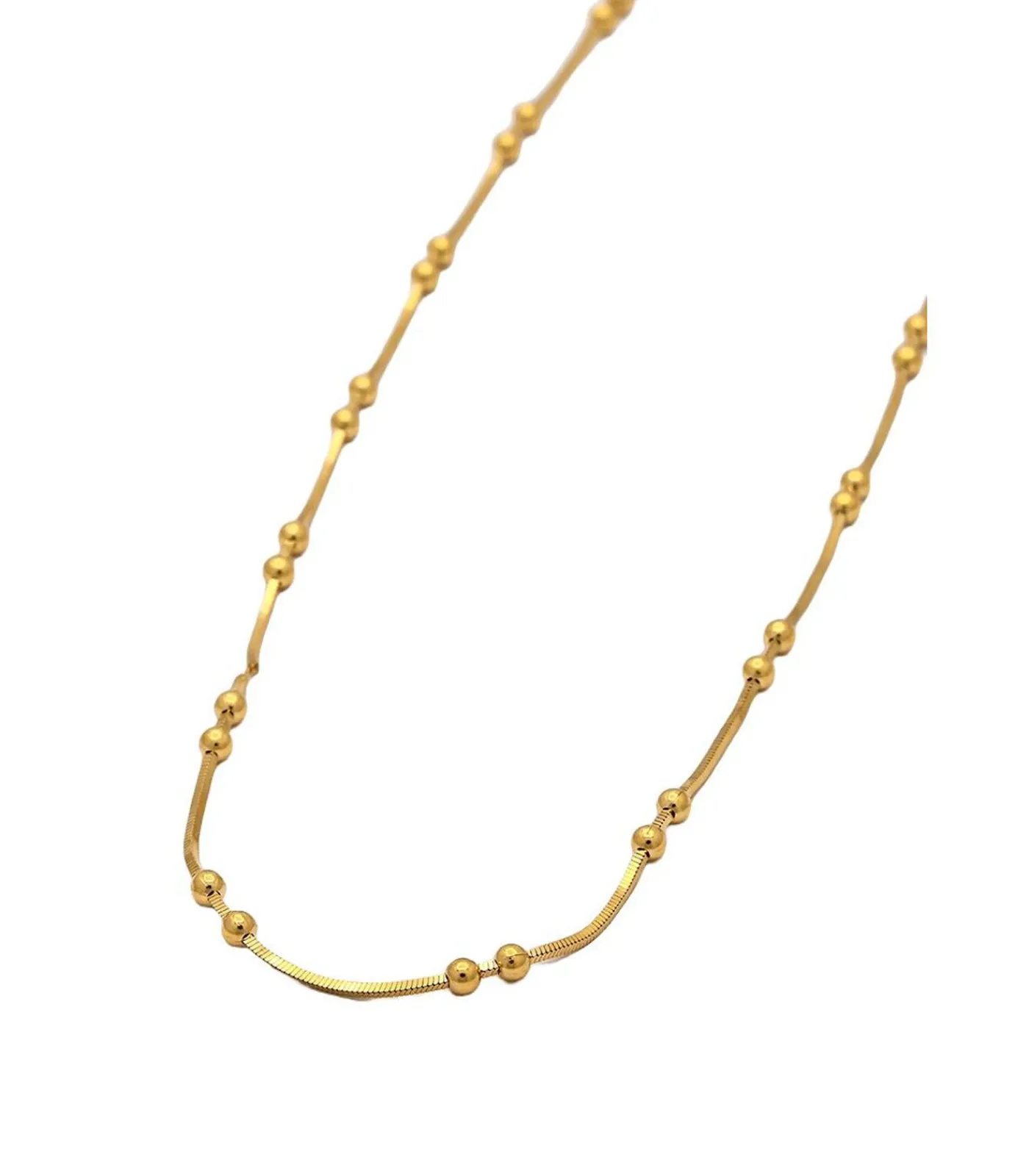 DAMES MES BIJOUX Halsketting "Oria" Zilver 925 / 1000 en verguld