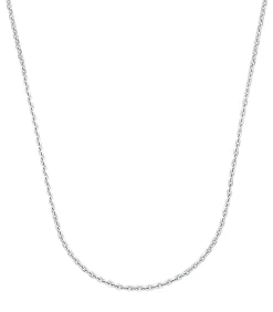 Outlet halsketting voor mannen en vrouwen, unisex, 925 Sterling zilver Heren Kettingen