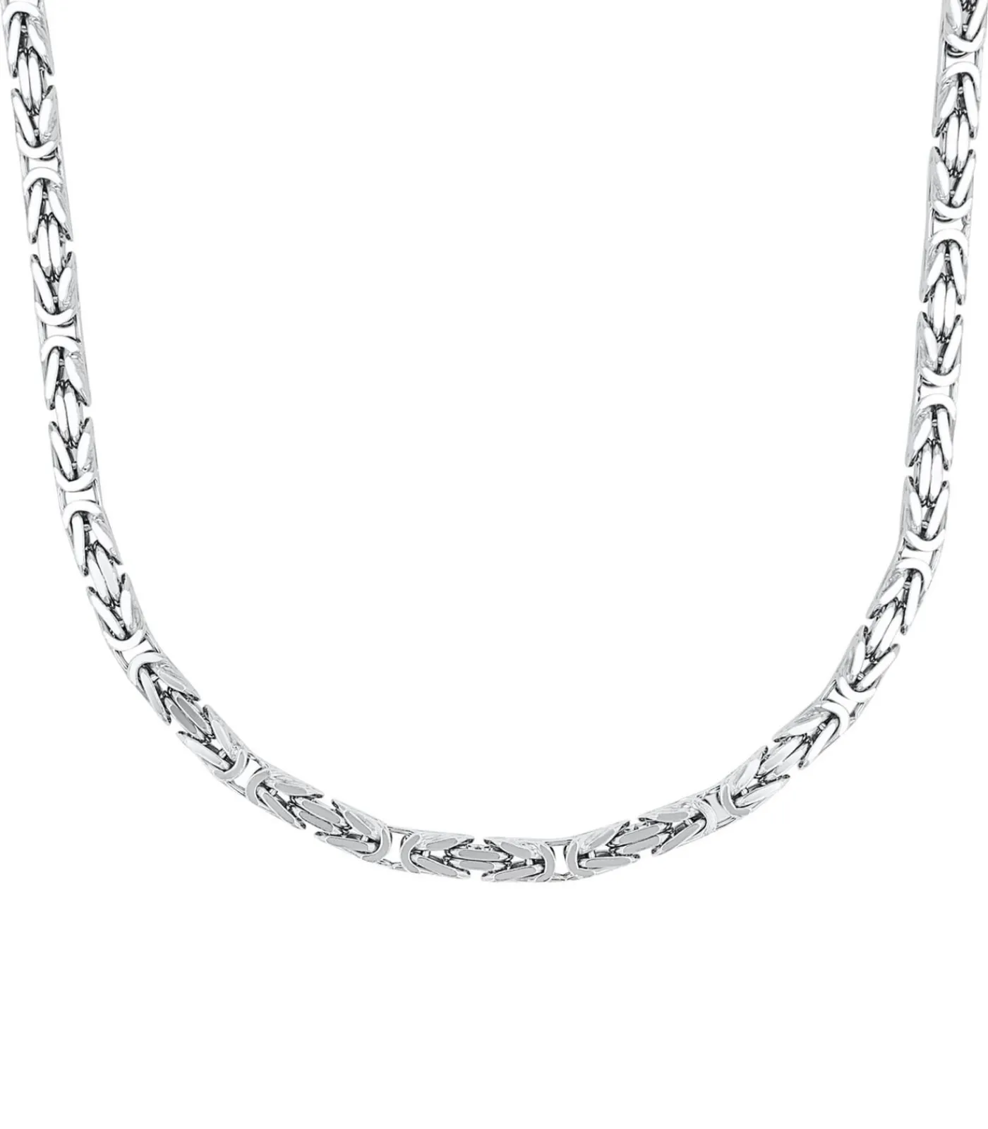 Clearance halsketting voor mannen en vrouwen, unisex, 925 Sterling zilver Heren Kettingen