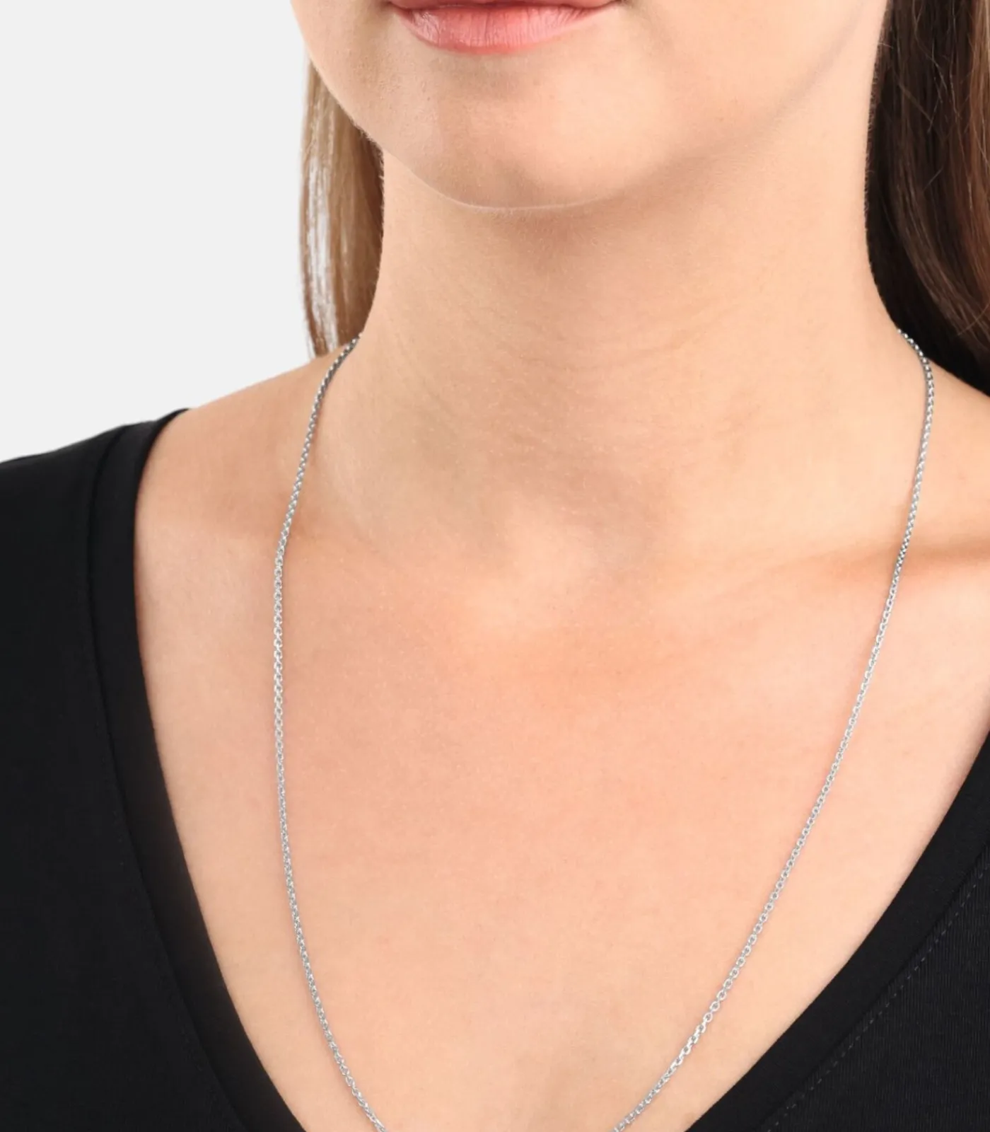 halsketting voor mannen en vrouwen, unisex, 925 Sterling zilver Heren Kettingen