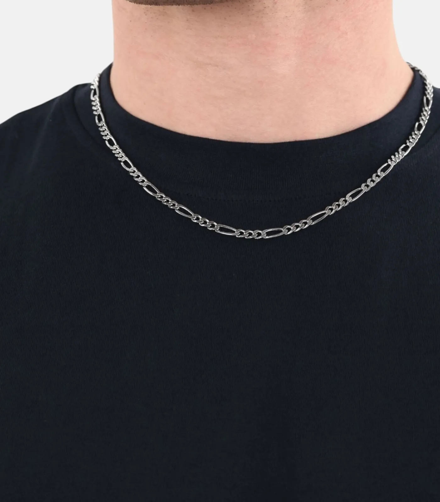 Halsketting voor mannen en vrouwen, unisex, 925 Sterling zilver Heren Kettingen