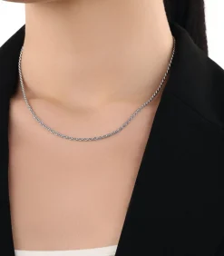 Sale halsketting voor mannen en vrouwen, unisex, 925 Sterling zilver Heren Kettingen