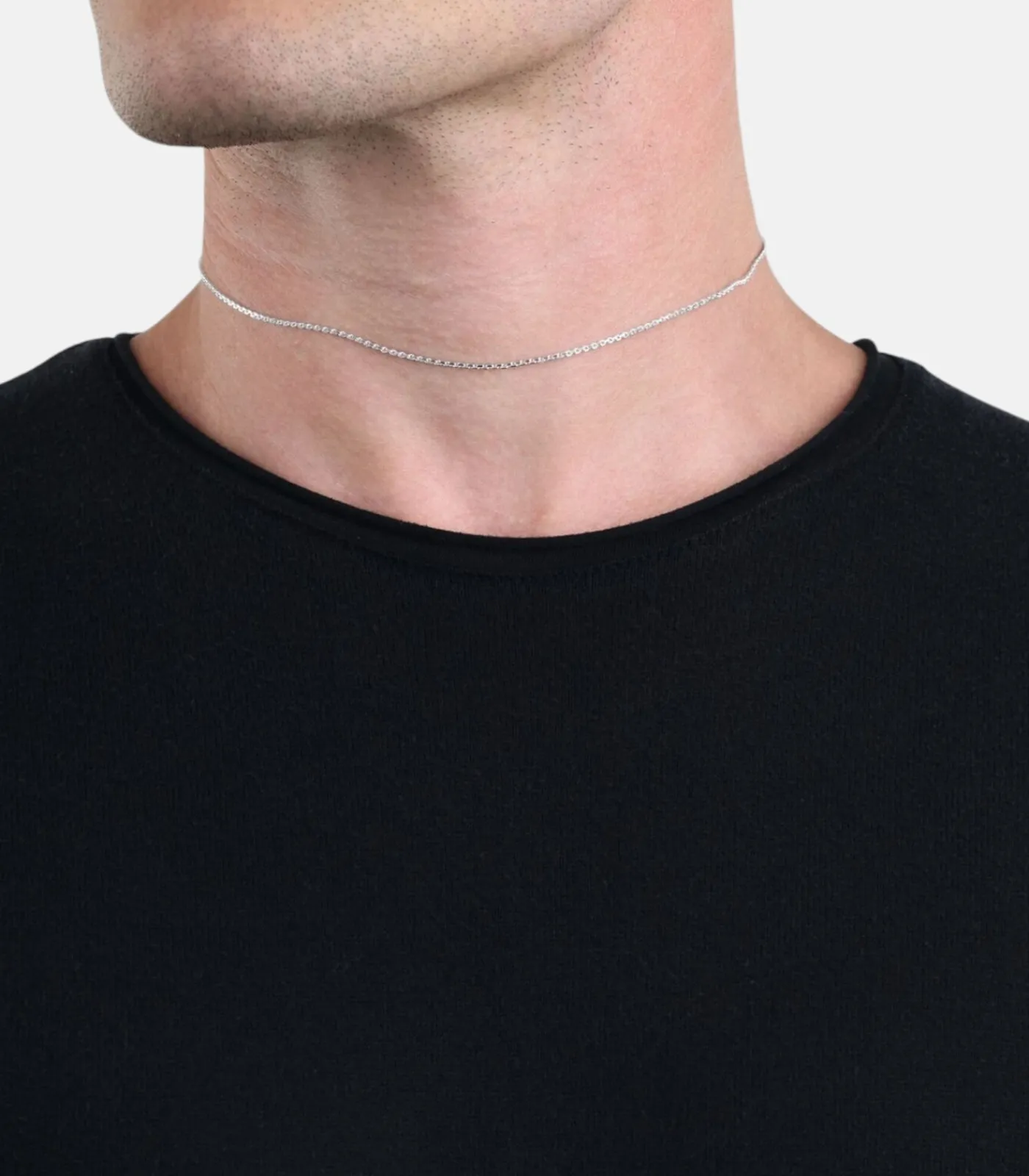 Best halsketting voor mannen en vrouwen, unisex, 925 Sterling zilver Heren Kettingen