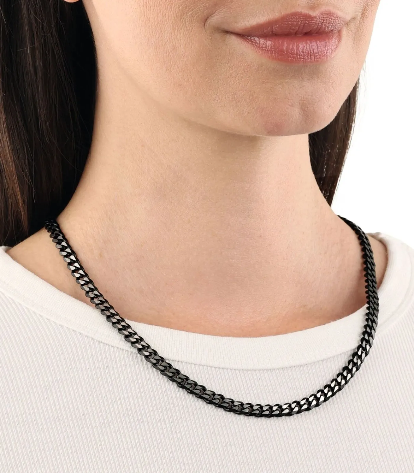 Heren Amor halsketting voor mannen en vrouwen, unisex, roestvrij staal