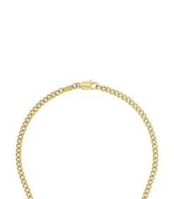 Heren s.Oliver halsketting voor mannen, kruis van roestvrij staal